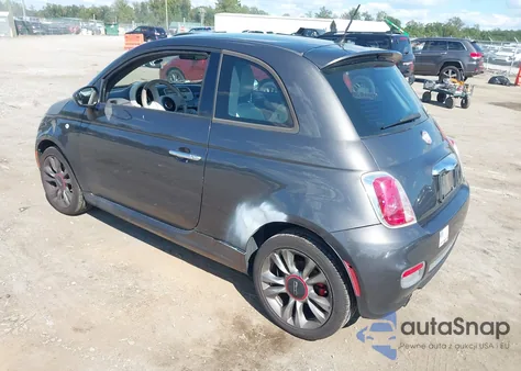 2015 Fiat 500 Sport from USA, damaged, VIN 3C3CFFBR6FT508354
